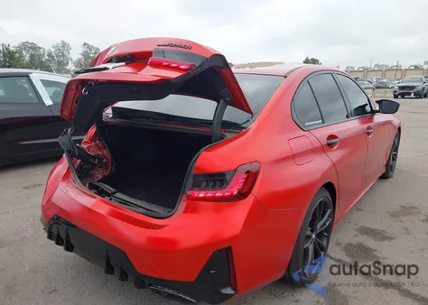 2023 BMW 3 Series M340I z USA, uszkodzony, nr VIN 3MW49FS03P8D42689